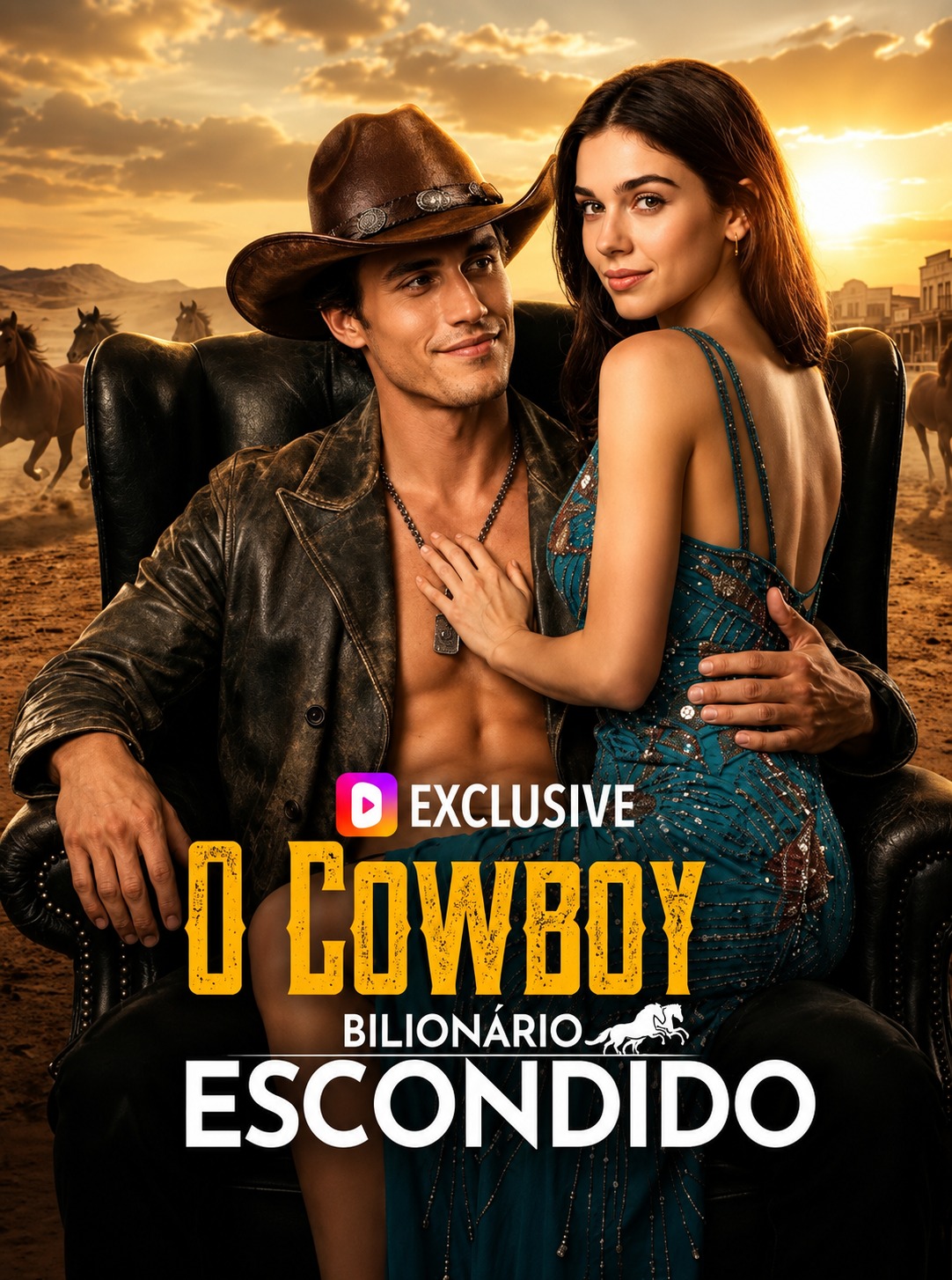 O Cowboy Bilionário Escondido. (Dublado)