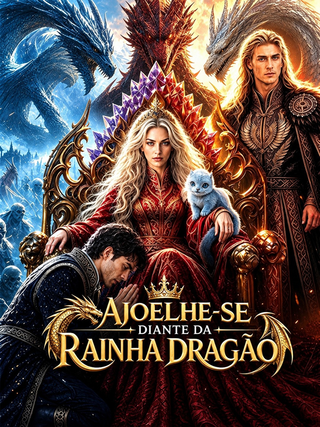 Ajoelhe-se Diante da Rainha Dragão (Dublado)